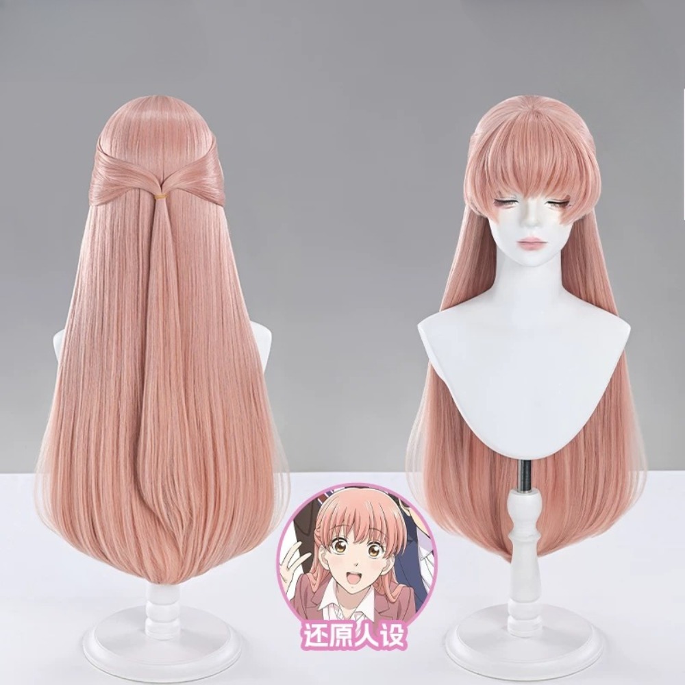 Wotakoi Narumi Momose Cosplay  - огляд і ціна Anime Cosplay Wig Heat Resistant