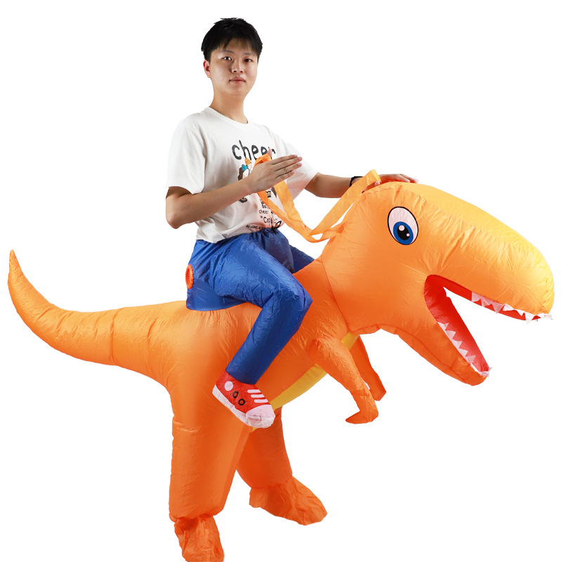 AdultHot Kids Green Inflatable - огляд і ціна Inflatable Dinosaur Costume Adult
