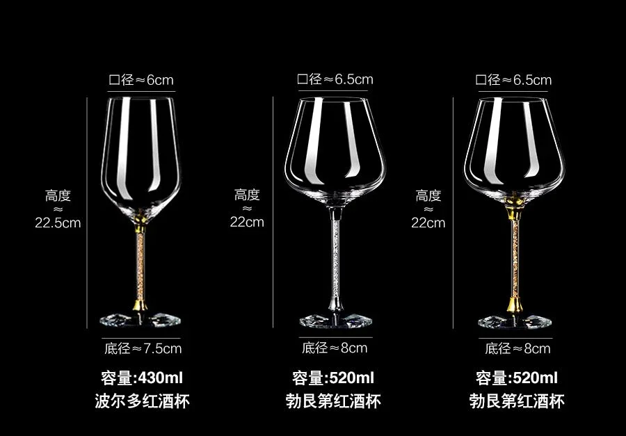 Light Luxury High-end Crystal  - огляд і ціна Glow In The Dark Party Glasses