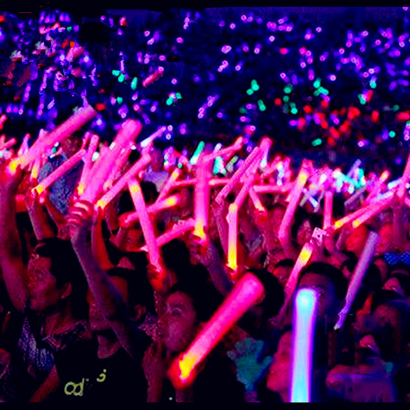 30Pcs Party Decoration LED Col - огляд і ціна Flashing Led Foam Sticks Party