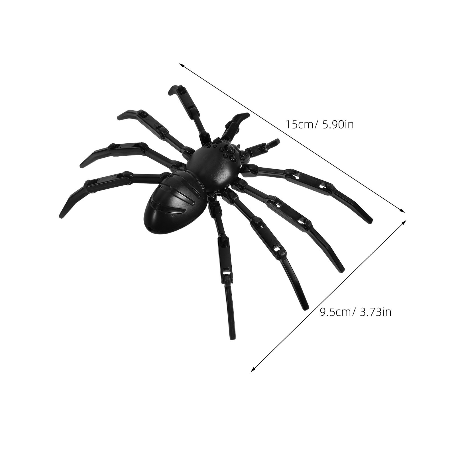 8Pcs Spider 3D Movable Joint R - огляд і ціна Prank Toys