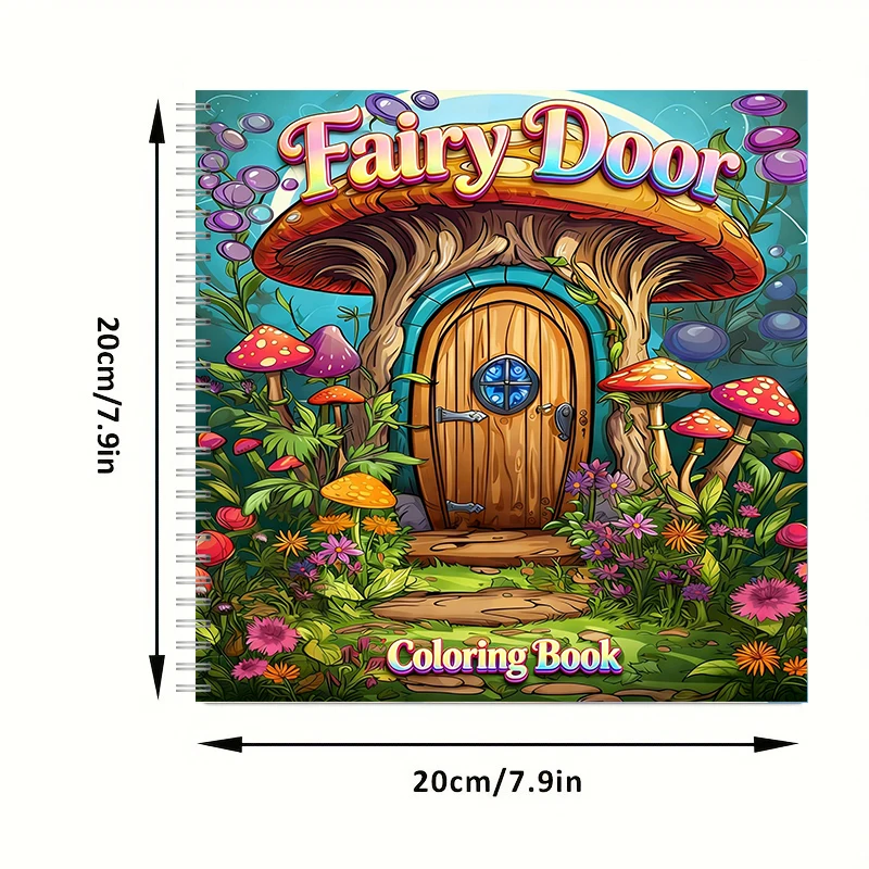 Coloring Book Fairy Door for A - огляд і ціна Party Supplies