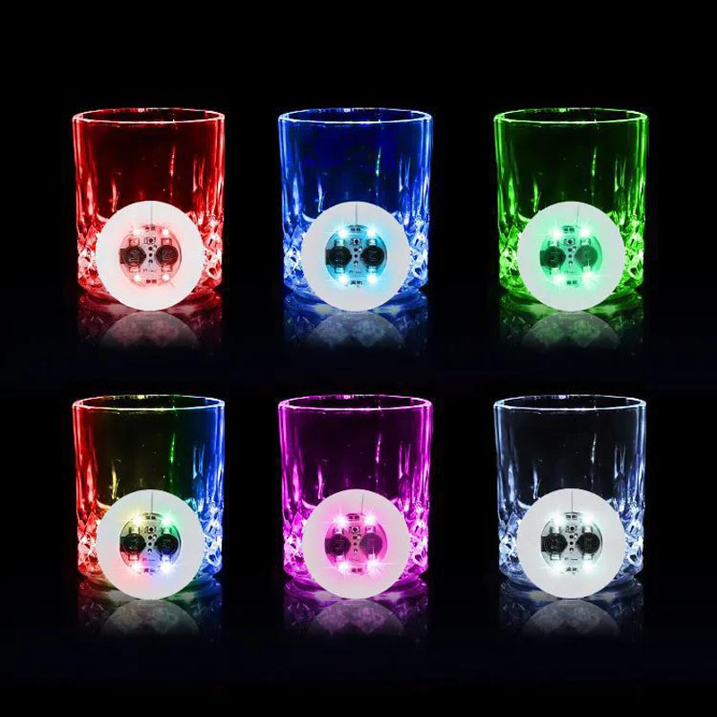 LED Coasters Sticker Night Clu - огляд і ціна Glow In The Dark Party Glasses