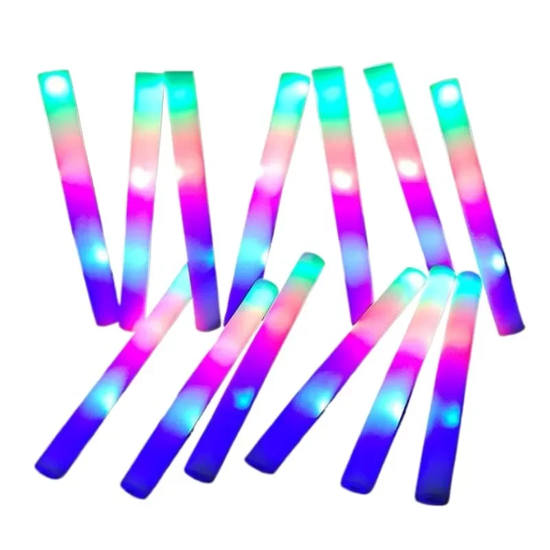 120PCS LED Foam Glow Sticks Gl - огляд і ціна Flashing Led Foam Sticks Party
