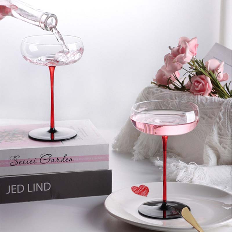 2/1Pcs 220ml Crystal Red Black - огляд і ціна Glow In The Dark Party Glasses
