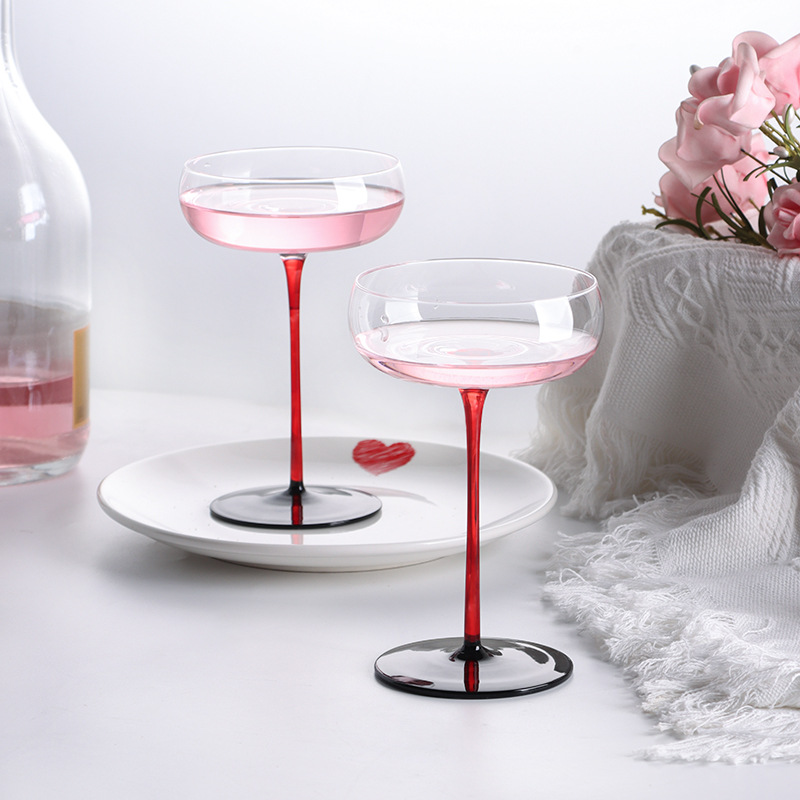 2/1Pcs 220ml Crystal Red Black - огляд і ціна Glow In The Dark Party Glasses