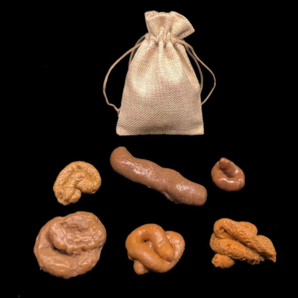 6Pcs Set April Fool's Day Fake - огляд і ціна Fake Poop Gag Gift